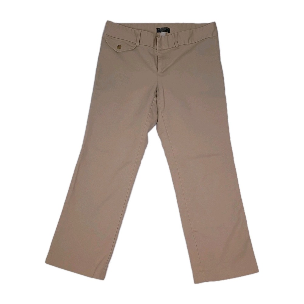 Banana Republic Womens Pants Beige Size 8 Career Office‎ Stretch